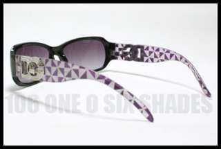 LADIES Designers Sunglasses Small Narrow Lens BROWN  
