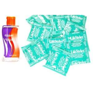  LifeStyles Kiss of Mint Premium Latex Condoms Non Lubricated 