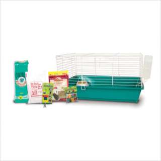 Ware Mfg Home Sweet Home Rabbit Cage Starter Kit with LM Farms Food 