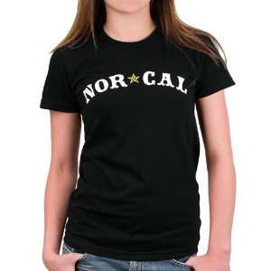  Nor Cal GIRLS Fitted T Shirt Nautical   X Large   White 