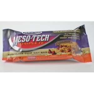  Meso Tech Complete Oat Bars, Chocolate Chip Health 
