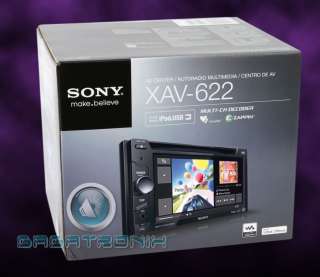    622 IN DASH 6.1 2 DIN TOUCH SCREEN DVD/CD/MP3/WMA/AAC/iPod/ iPhone