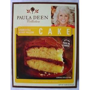 PAULA DEEN Homestyle MOIST YELLOW CAKE Mix 18.25 oz:  
