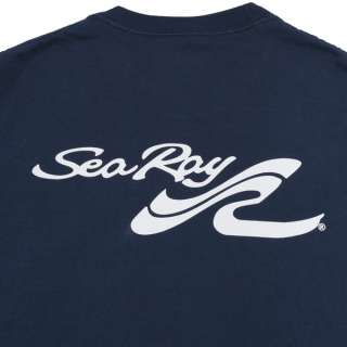 This listing is for one brand new SeaRay Navy Logo T shirt size X 