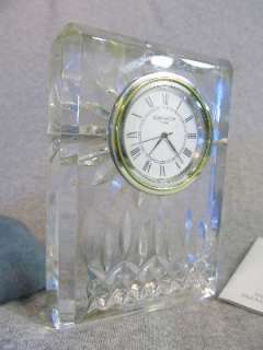 Waterford / Seiko Lismore Crystal Clock  