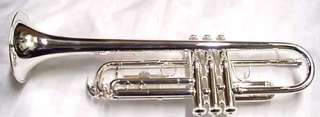 New Bach Silver Plated Bb Trumpet w/Selmer trumpet kit  