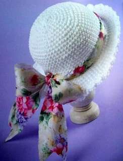 Crochet & Knit Easy Springtime Hats For Little Girls  