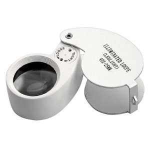  Pocket Jewelers Lens Eye Glass Magnifier Loupe Magnifying 