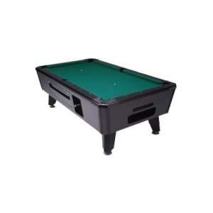 Valley Black Cat Pool Table with Green Cloth (Standard)  