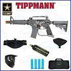   Tippmann Alpha Black Paintball Marker Gun Camo Package with GxG Bag