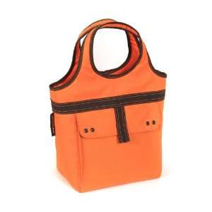  Rachael Ray Tic Tac Tote with Ice Pack/Hot Pack, Orange 