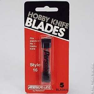  American Safety Razor #66 0516 5PK #16 Hobby Blade: Home 