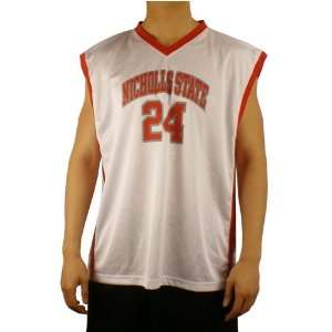  NCAA Nicholls State 24 basketball jersey. Very high quality jersey 