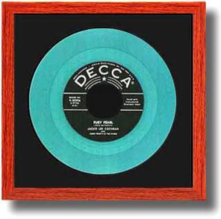 45 rpm Record Vinyl Picture Disc Display Frame, Stains  