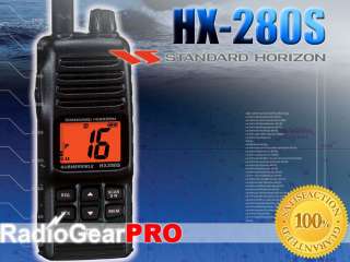 Standard Horizon HX280S MARINE VHF Radio transceiver boat  
