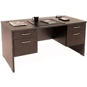   Double Pedestal Executive Desk by Regency Furniture: Office Products