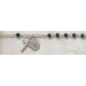   Catholic 4MM Rosary 7 Bracelet Fine Religious Jewelry Jewelry