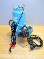 LITTLE GIANT 4/10 HP Submersible Sump Pump & Automatic Pressure Switch 