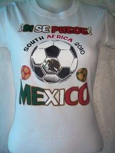 Mexico South Africa 2010 Soccer T shirt  