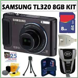  Samsung TL320 12MP Wide Angle Digital Camera in Black 