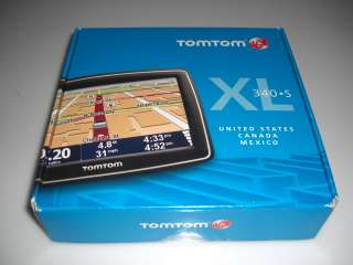 NEW   TOMTOM® XL 340S NAVIGATION SYSTEM MAPS OF USA CANADA MEXICO XL 