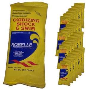  Oxidizing Shock and Swim   1 Lb., 24 Pk Maintain Clear Swimming Pool 