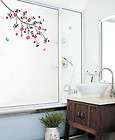 Flowering Small Tree Wall Decor Removable Sticker Decal