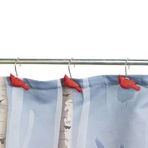  Cardinal Shower Curtain Hooks   Party Decorations & Room 