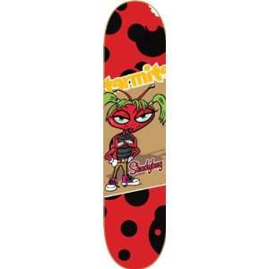 Termite Shady Bug Deck 7.25x29.5 Skateboard Decks  Sports 