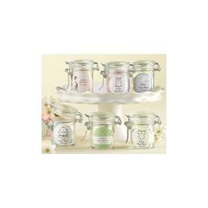  Personalized Glass Favor Jars (Set of 12) Kitchen 
