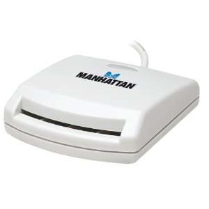  Manhattan Products Smart Card Reader   white: Computers 