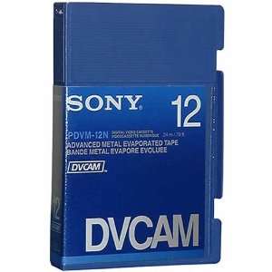  Sony PDVM 12N DVCAM 12 Minute Tape (Non Chip) Electronics