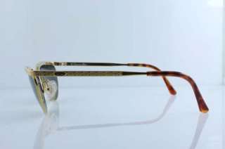 Vintage Christian Dior Cat eye 2776 Sunglasses Gold 44 New Authentic 