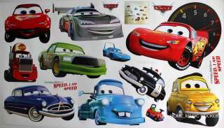 Disney CARS Wall Stickers Boys Bedroom/Nursery Decal  