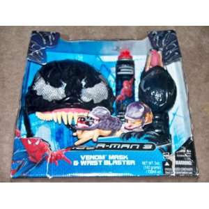    Spiderman 3   VENOM Mask and Wrist Blaster by Hasbro Toys & Games