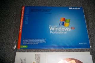Microsoft Windows XP Professional Win XP Pro Genuine Back Up Reinstall 