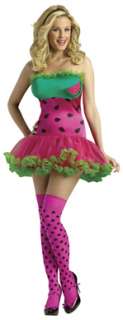 Womens Sexy Watermelon Halloween Costume Size M/L 10 14  