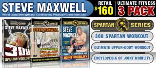 Steve Maxwell   300 Kettlebell Challenge DVD Instructional Series 