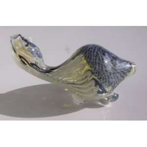  Handcrafted Glass Turtle Tobacco Pipe 