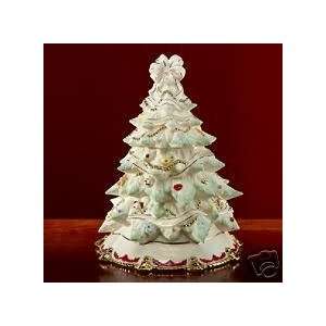 Lenox Christmas Tree Sweet Family Cookie Jar Kitchen 