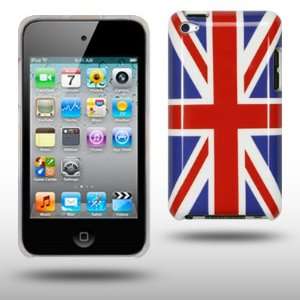  IPOD TOUCH 4 UNION JACK BACK COVER / CASE / SHELL / SKIN 