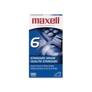  MAX214049   VHS Tape, 2 to 6 Hours of Recording, 4/PK 