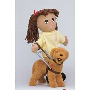  SEEING EYE DOG AND CANE for Childrens Factory Doll Toys & Games