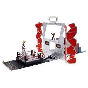  WWE Micro Aggression Backstage Playset with Figures Toys 